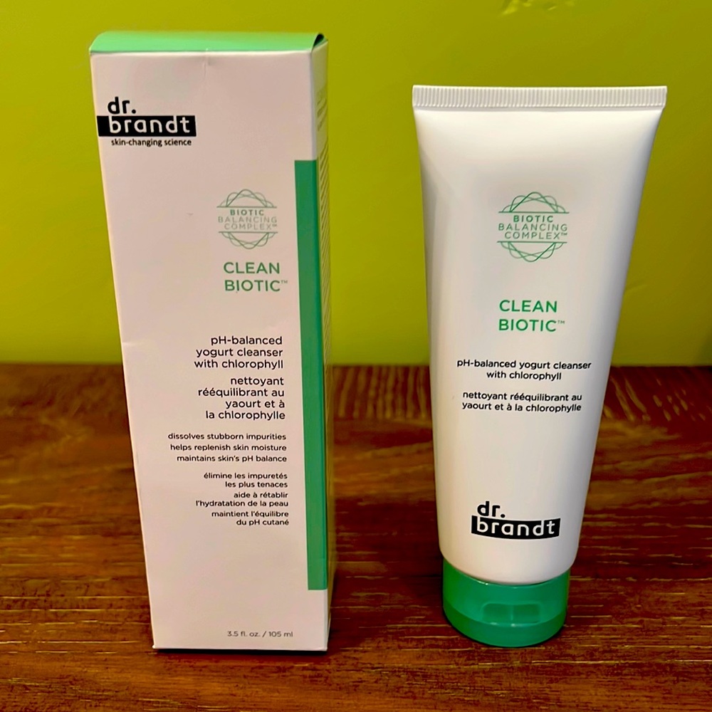 dr. brandt Clean Biotic pH Balanced Yogurt Cleanser 105 ml/3.5 fl oz